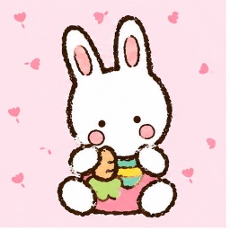 Cheery Chums official Sanrio character illustration