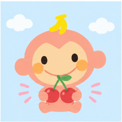 Chi Chai Monchan holding two bright red cherries in his hands