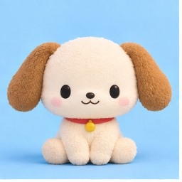 Chibimaru official Sanrio Mameshiba puppy character portrait