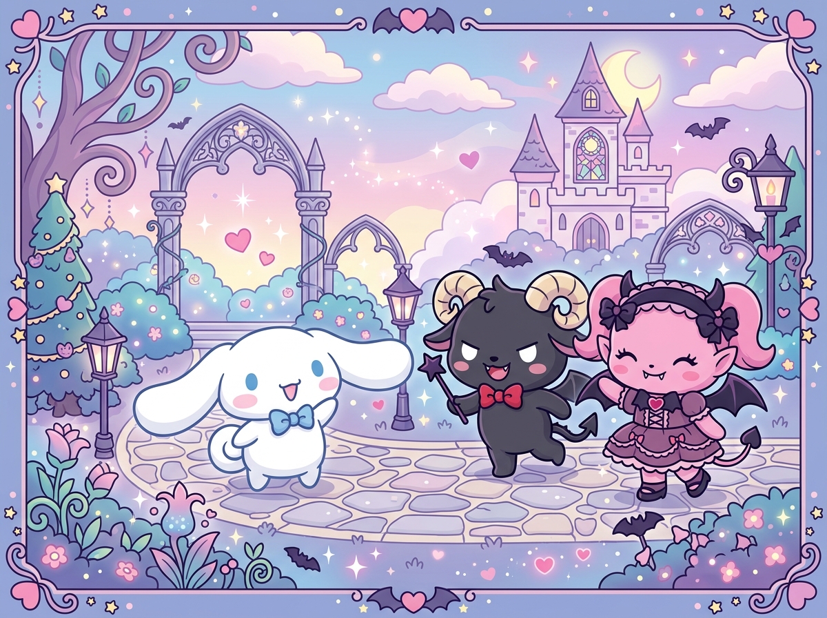 Cinnamoroll with Berry and Cherry from Lloromannic