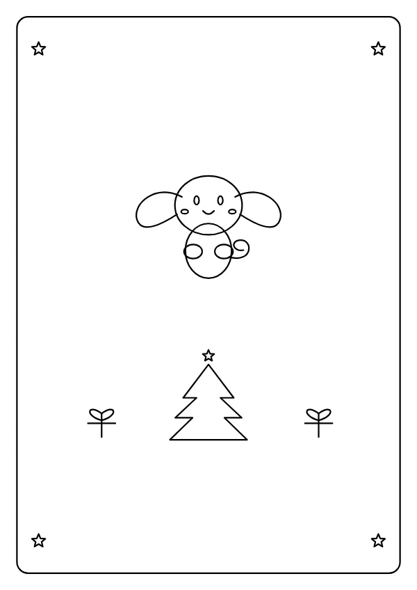 Cinnamoroll Coloring Pages Seasonal and Holidays Pack Preview