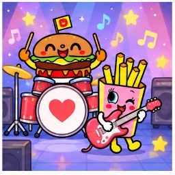 Dokidoki Yummychums Band stage performance