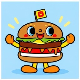 Dokidoki Burger jumping solo