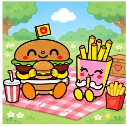 Dokidoki picnic in the park