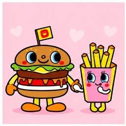Dokidoki Yummychums official Sanrio character illustration