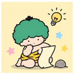 Don's Inventive Eureka Moment - GOROPIKADON Sanrio character illustration