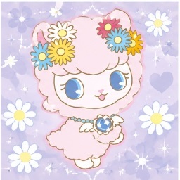 Angela the pink alpaca Jewelpet
