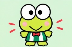 Keroppi Sanrio character official illustration