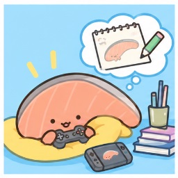 KIRIMIchan. drawing and playing video games