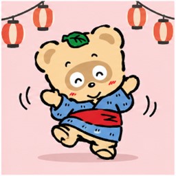 Pokopon Ondo Traditional Festival Dance - Pokopon Sanrio character illustration