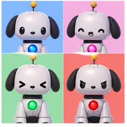 Robow@n four-quadrant mood switch expressions
