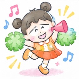 Chie's Flashy Takarazuka Cheer - RURURUGAKUEN Sanrio character illustration