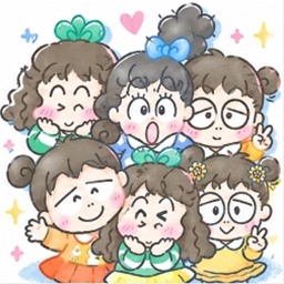 RURURUGAKUEN official Sanrio character group illustration