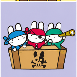 Cardboard Box Lookout Fort - Sanrio Twee Dee Drops