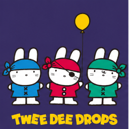 Twee Dee Drops Sanrio character official art