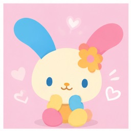 U*SA*HA*NA Sanrio character artwork