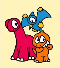 WE ARE DINOSAURS! official Sanrio character group illustration